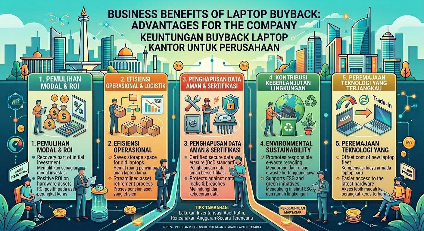Keuntungan Buyback Laptop Kantor untuk Perusahaan